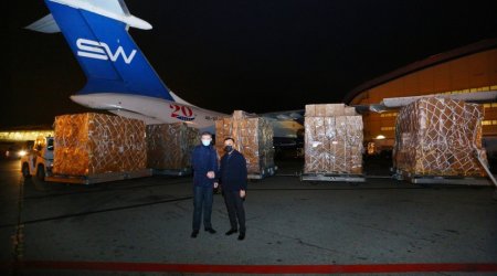 Azərbaycan Ukraynaya humanitar tibbi yardım göndərib