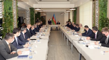 Əli Əsədovla Samir Nuriyev Şuşada müşavirə keçirdi