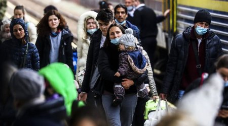 Moldova Ukraynadan 250 min qaçqını qəbul edib