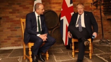 Boris Conson italiyalı həmkarı ilə görüşdü