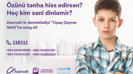 “Uşaq Qaynar Xətt” xidməti Fövqəladə Hallar Nazirliyi ilə əməkdaşlığa başladı