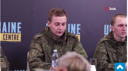 Əsir götürülən rus əsgər Putinə səsləndi: 