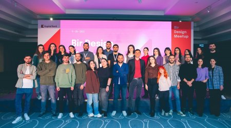 Для сотрудников Kapital Bank состоялось мероприятие Bir Design Meetup
