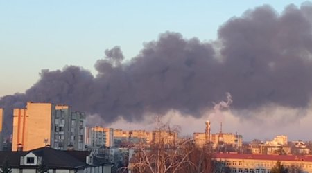 Lvova raket hücumu oldu