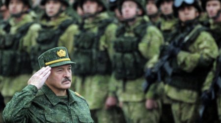 Belarus ordusu Ukraynaya daxil olmağa hazırdır