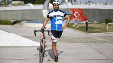 Bir ayağı ilə yüzlərlə kilometr yol qət etdi