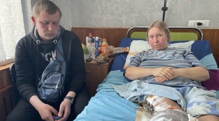 Rus əsgərləri tərəfindən yaylım atəşinə tutulan ukraynalı qadının DEDİKLƏRİ