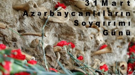 104 years pass since Genocide of Azerbaijanis