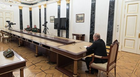 Vladimir Putin Rusiya Federasiyası Təhlükəsizlik Şurasının toplantısını çağırıb