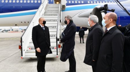Prezident İlham Əliyev Brüsselə işgüzar səfərə gedib