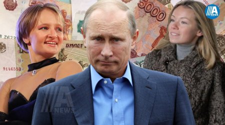 Putinin qızlarına sanksiyalar tətbiq edilib