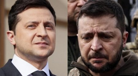 Volodimir Zelenski müzakirələrə səbəb olan fotosundan danışıb