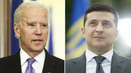 Bayden ilə Zelenski arasında telefon danışığı olub