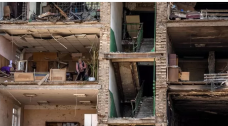 Kiyev yenidən atəşə tutuldu