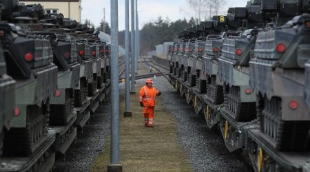 Almaniyanın hərbi büdcəsi 2 milyard avro artırılacaq