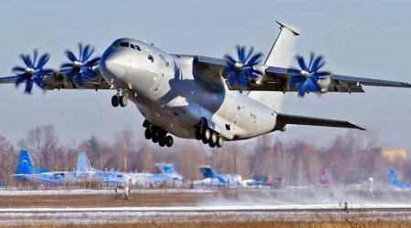 Rusiya Qərbdən Ukraynaya silah aparan təyyarəni vurub