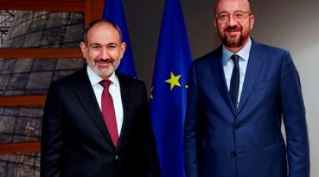 Paşinyan Şarl Mişellə aprelin 6-da keçirilən görüşü müzakirə edib