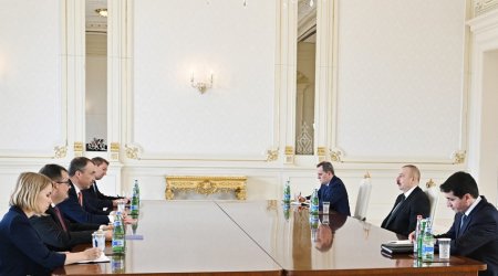 Prezident Aİ-nin xüsusi nümayəndəsini qəbul edib - YENİLƏNİB