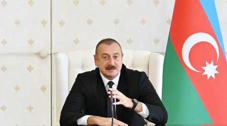 Azerbaijani president calls for clarification of corridor issue with exclave via Armenia