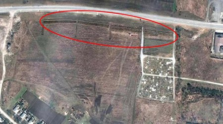 Peykdən görüntülər - Mariupolda kütləvi məzarlıqlar qazılır