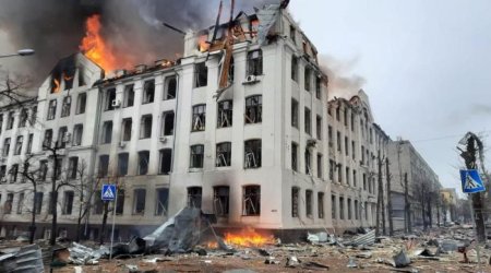 Xarkovda şiddətli döyüşlər gedir - Ukrayna KİV