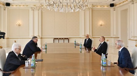 Prezident Rusiyanın Baş nazirinin müavinini qəbul edib