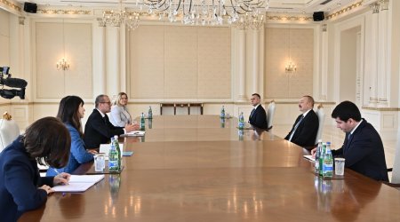 İlham Əliyev ÜST-nin Avropa üzrə regional direktorunu qəbul edib