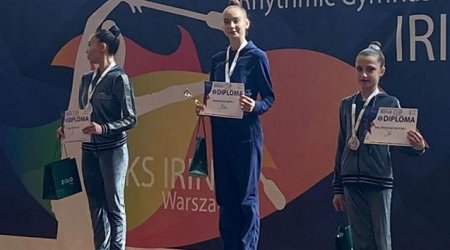 Bədii gimnastlarımız Polşada iki medal qazandı