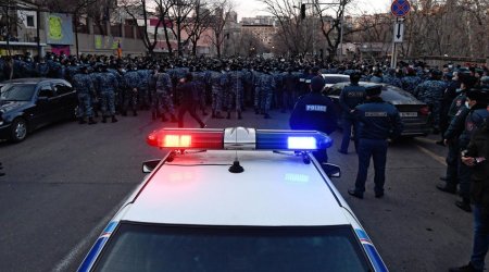 Ermənistanda müxalifət partiyasının sədr müavini tutulub