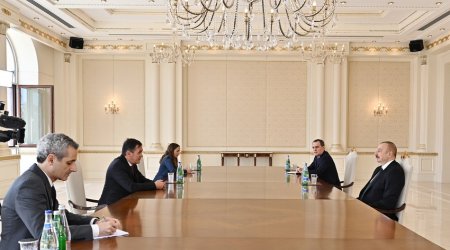 President Ilham Aliyev receives French envoy for EU Eastern Partnership