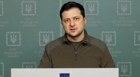 Zelenskidən dünya ölkələrinə XƏBƏRDARLIQ