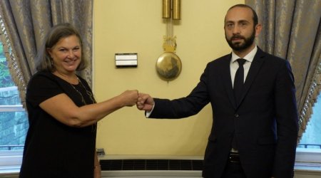 ABŞ dövlət katibinin müavini Ermənistan XİN başçısı ilə görüşüb