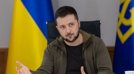 Volodimir Zelenski Ukraynanın neytral statusu ehtimalından danışdı