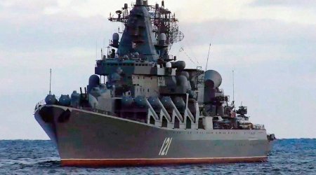 Ağ Ev ABŞ-ın Moskva kreyserinin batmasında iştirakını inkar edir