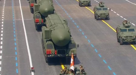 Rusiya paradda nüvə silahlarını göstərdi – VİDEO