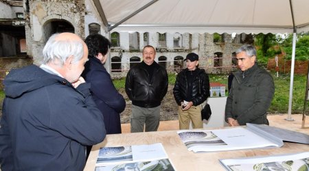 Prezident İlham Əliyev və birinci xanım ŞUŞADA - YENİLƏNİB