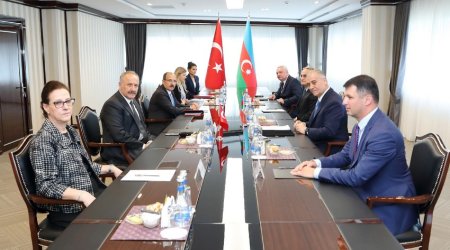 DTX rəisi Türkiyə rəsmisi ilə görüş keçirdi
