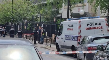 Türkiyənin Parisdəki Baş Konsulluğuna əl bombası atılıb