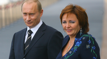 Putinin keçmiş xanımı ilə qohumlarına sanksiya tətbiq olundu