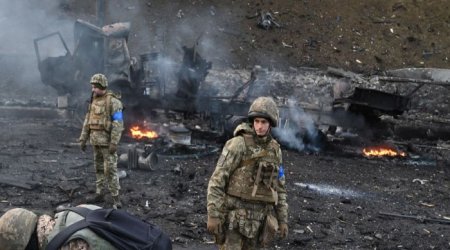 Ukraynada öldürülən rus hərbçilərin sayı açıqlanıb