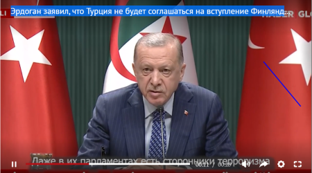 Ərdoğan yenə  NATO-nun genişlənməsinə  qarşı çıxıb
