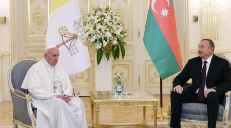 Prezident İlham Əliyev Roma Papasına təbrik məktubu ünvanlayıb