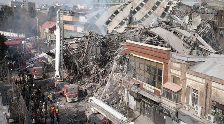 İranda binanın çökməsi nəticəsində ölənlərin sayı 6-ya çatdı