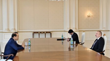 İlham Əliyev Türk Dövlətləri Təşkilatının Baş katibini qəbul edib