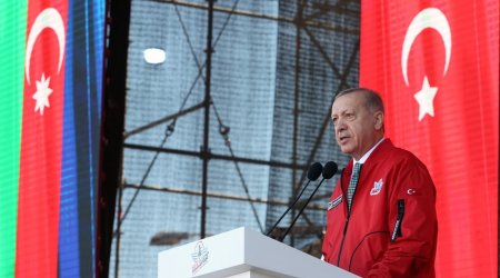 Ərdoğan Bəxtiyar Vahabzadənin məşhur şeirini səsləndirib