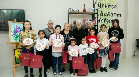 Kapital Bank şəhid və qazi övladları üçün bayram tədbiri təşkil etdi