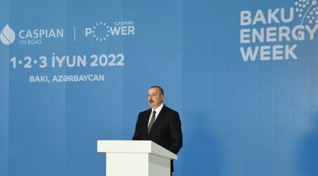 Prezident: “Şaxələndirmə enerji təhlükəsizliyinin ən vacib amillərindən biridir”