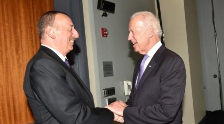 Joseph Biden sends letter to Ilham Aliyev