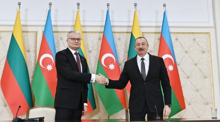 Litva Prezidenti İlham Əliyevi ölkəsinə səfərə dəvət edib