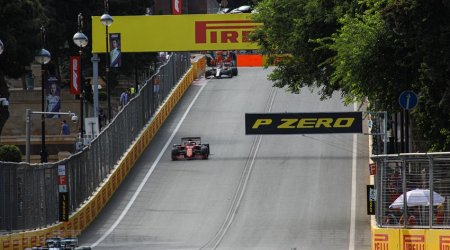 Formula 1 teams arrive in Baku